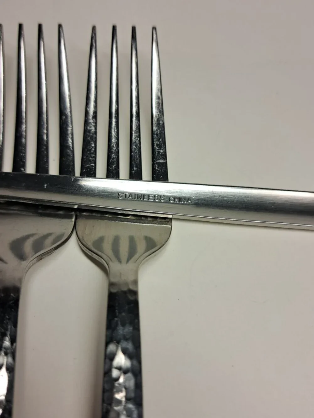Four Piece Dinner Fork Set - Stainless Steel